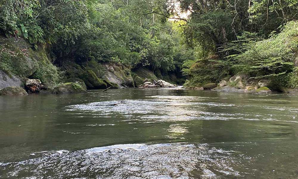 Sarabando River, Reserva natural y ecoturística El Horeb, Belén de los Andaquíes, Caquetá.